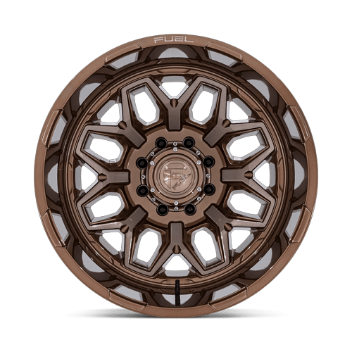 Fuel Offroad D876 FLUX DUALLY Platinum Bronze 20x8.25 -201 8x165.1mm 117mm