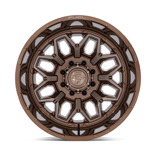 Fuel Offroad D876 FLUX DUALLY Platinum Bronze 20x8.25 -246 8x210mm 154.3mm - Wheelwiz