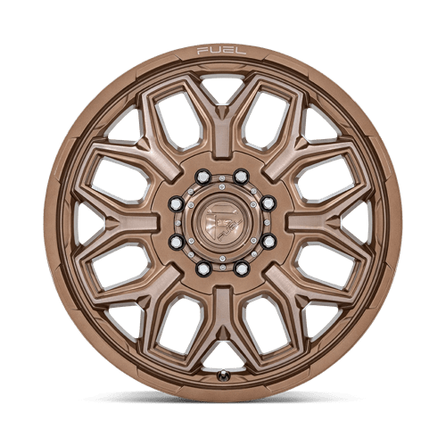 Fuel Offroad D876 FLUX DUALLY Platinum Bronze 22x8.25 +104 8x165.1mm 117mm - Wheelwiz