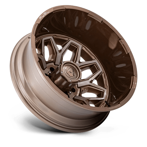 Fuel Offroad D876 FLUX DUALLY Platinum Bronze 22x8.25 -201 8x170mm 125.1mm - Wheelwiz