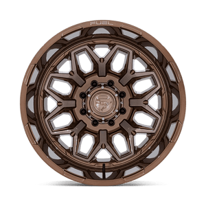 Fuel Offroad D876 FLUX DUALLY Platinum Bronze 22x8.25 -265 8x165.1mm 121.5mm - Wheelwiz