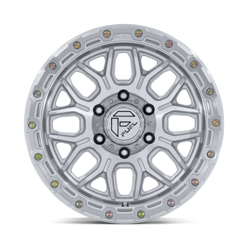 Fuel Offroad FC881 SURGE Gloss Silver W/ Machined Face 18x9 +1 6x135mm 87.1mm