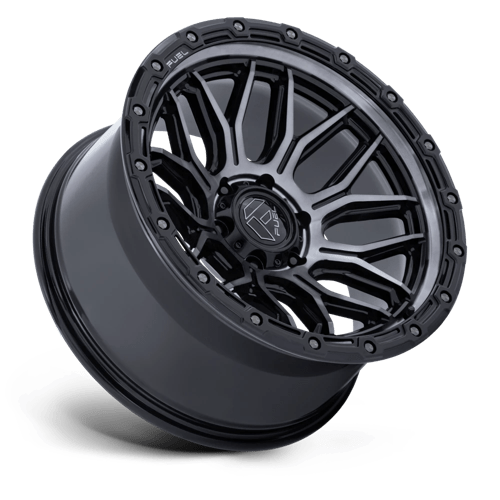 Fuel Offroad FC881 SURGE Gloss Black Machined W/ Gtcc 17x9 +1 5x127mm 71.5mm