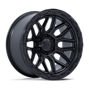 Fuel Offroad FC881 SURGE Matte Black W/ Gloss Black Lip 17x9 +1 6x135mm 87.1mm - Wheelwiz