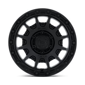 Fuel Offroad FC884 FORTRESS Matte Black W/ Gloss Black Lip 18x9 +1 6x135mm 87.1mm