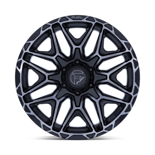 Fuel Offroad FC885 INJECTOR Gloss Black Machined-fc W/ Ddt 20x9 +20 6x135mm 87.1mm - Wheelwiz