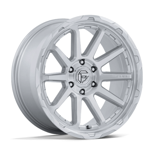 Fuel Offroad FC887 CIRCUIT Gloss Silver W/ Machined Face 17x9 +1 6x139.7mm 106.1mm - Wheelwiz
