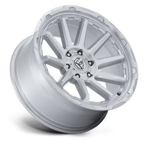 Fuel Offroad FC887 CIRCUIT Gloss Silver W/ Machined Face 22x9 +1 5x127mm 71.5mm - Wheelwiz