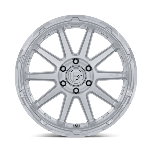 Fuel Offroad FC887 CIRCUIT Gloss Silver W/ Machined Face 22x9 +1 5x127mm 71.5mm - Wheelwiz