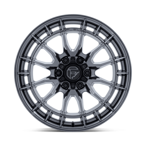 Fuel Offroad FC888 REVOLT Gloss Gunmetal 17x9 -12 6x135mm 87.1mm - Wheelwiz