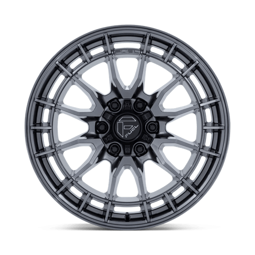 Fuel Offroad FC888 REVOLT Gloss Gunmetal 17x9 +1 6x135mm 87.1mm