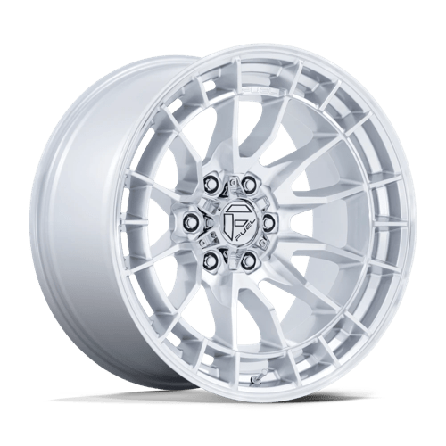 Fuel Offroad FC888 REVOLT Hyper Silver W/ Machined Face 18x9 +20 6x139.7mm 106.1mm - Wheelwiz