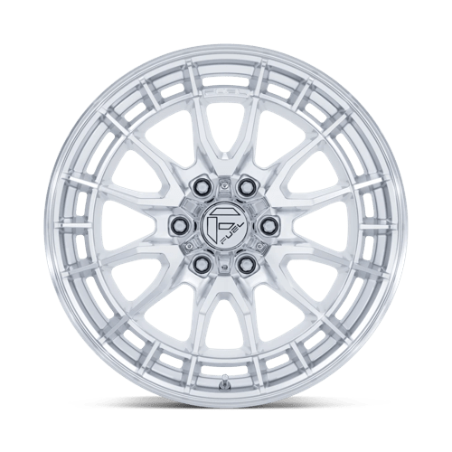 Fuel Offroad FC888 REVOLT Hyper Silver W/ Machined Face 17x8.5 +25 6x135mm 87.1mm