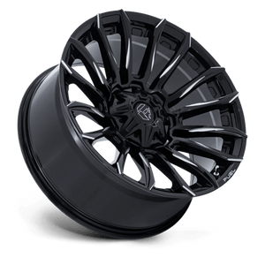 Fuel Offroad FC889 BLADE Gloss Black Milled 22x9 +1 6x114.3mm 66.1mm - Wheelwiz