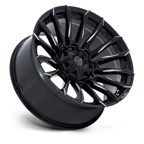 Fuel Offroad FC889 BLADE Gloss Black Milled 20x9 +1 Custom 78.1mm - Wheelwiz