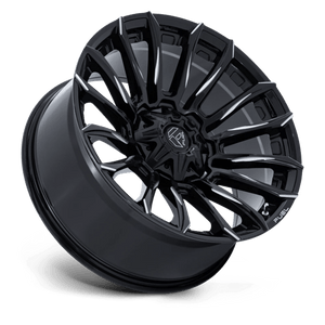 Fuel Offroad FC889 BLADE Gloss Black Milled 20x9 +1 6x135|6x139.7mm 106.1mm - Wheelwiz