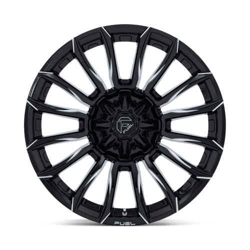 Fuel Offroad FC889 BLADE Gloss Black Milled 22x9 +20 8x170mm 125.1mm - Wheelwiz