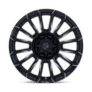Fuel Offroad FC889 BLADE Gloss Black Milled 22x9 +1 6x114.3mm 66.1mm - Wheelwiz