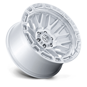 Fuel Offroad FC890 RAIL Gloss Silver W/ Machined Face 17x9 +1 6x135mm 87.1mm