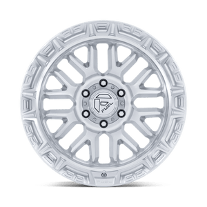 Fuel Offroad FC890 RAIL Gloss Silver W/ Machined Face 20x10 -18 6x135mm 87.1mm