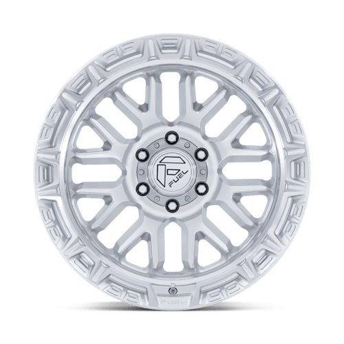 Fuel Offroad FC890 RAIL Gloss Silver W/ Machined Face 17x9 +1 5x127mm 71.5mm - Wheelwiz