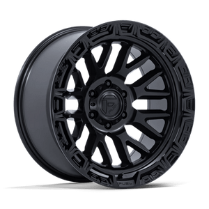 Fuel Offroad FC890 RAIL Matte Black W/ Gloss Black Lip 17x9 -12 6x135mm 87.1mm