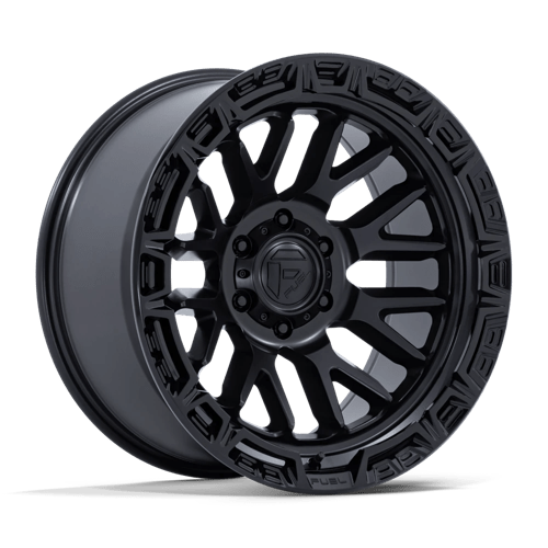 Fuel Offroad FC890 RAIL Matte Black W/ Gloss Black Lip 17x9 +1 6x135mm 87.1mm