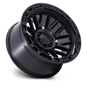 Fuel Offroad FC890 RAIL Matte Black W/ Gloss Black Lip 17x9 +1 6x139.7mm 106.1mm - Wheelwiz