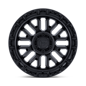 Fuel Offroad FC890 RAIL Matte Black W/ Gloss Black Lip 17x9 +1 6x135mm 87.1mm