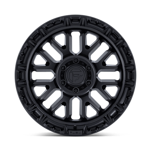 Fuel Offroad FC890 RAIL Matte Black W/ Gloss Black Lip 17x9 -12 6x135mm 87.1mm