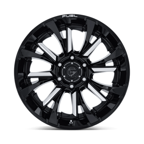 Fuel Offroad FC895 TANTRUM Gloss Black Milled 20x9 +1 8x165.1mm 125.1mm
