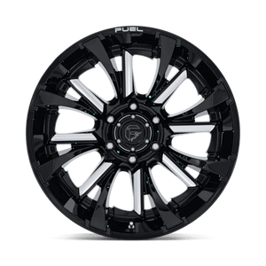 Fuel Offroad FC895 TANTRUM Gloss Black Milled 22x10 -18 8x165.1mm 125.1mm - Wheelwiz