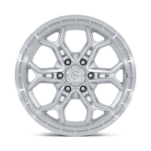 Fuel Offroad FC896 HEATHEN Gloss Silver W/ Machined Face 20x9 +20 6x135mm 87.1mm - Wheelwiz