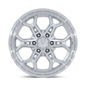 Fuel Offroad FC896 HEATHEN Gloss Silver W/ Machined Face 20x9 +20 6x135mm 87.1mm - Wheelwiz