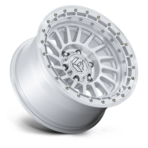 Fuel Offroad FC897 HAVOC Gloss Silver W/ Machined Face 17x9 -12 5x127mm 71.5mm