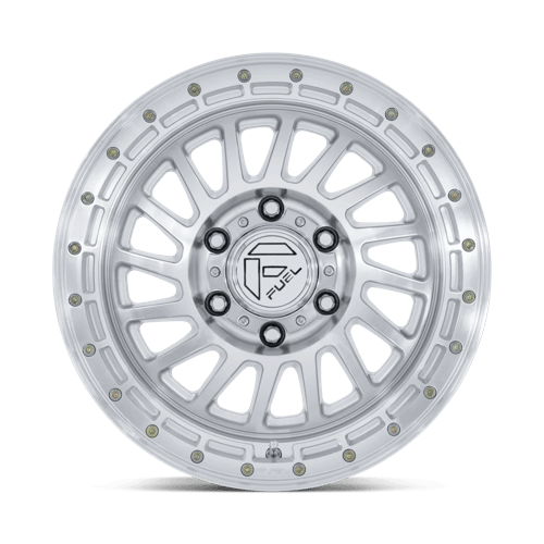 Fuel Offroad FC897 HAVOC Gloss Silver W/ Machined Face 18x9 +12 6x139.7mm 106.1mm - Wheelwiz