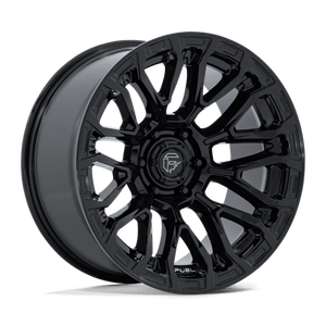 Fuel Offroad FC899 CHISEL Gloss Black 20x9 +20 6x139.7mm 106.1mm - Wheelwiz