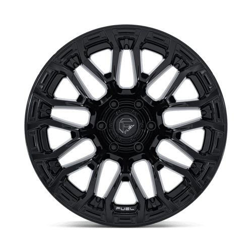 Fuel Offroad FC899 CHISEL Gloss Black 20x9 +1 6x139.7mm 106.1mm - Wheelwiz