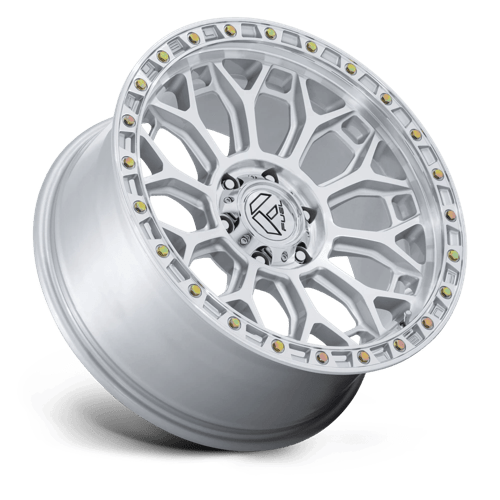 Fuel Offroad FC901 TALON Gloss Silver W/ Machined Face 20x9 +1 6x135mm 87.1mm - Wheelwiz