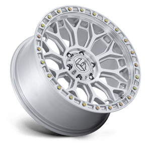 Fuel Offroad FC901 TALON Gloss Silver W/ Machined Face 17x8.5 +25 6x135mm 87.1mm - Wheelwiz