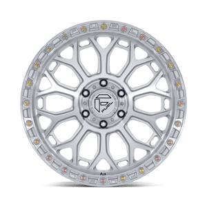 Fuel Offroad FC901 TALON Gloss Silver W/ Machined Face 20x9 +20 5x127mm 71.5mm - Wheelwiz