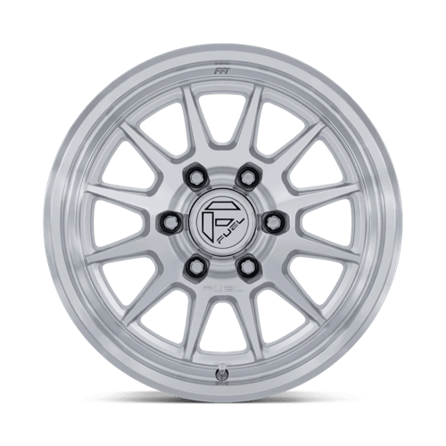 Fuel Offroad FC902 SPUR Gloss Silver W/ Machined Face 17x9 -12 6x135mm 87.1mm - Wheelwiz