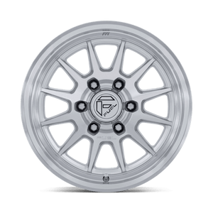 Fuel Offroad FC902 SPUR Gloss Silver W/ Machined Face 17x9 -12 6x135mm 87.1mm - Wheelwiz