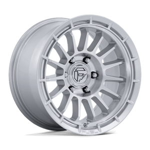 Fuel Offroad FC905 ASCEND Gloss Silver W/ Machined Face 17x8.5 +25 6x114.3mm 66.1mm - Wheelwiz