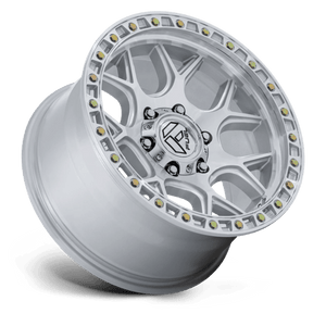 Fuel Offroad FC908 PUMA Gloss Silver W/ Machined Face 17x9 -12 5x127mm 71.5mm - Wheelwiz
