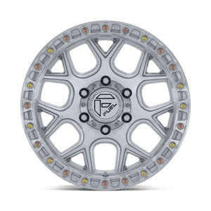Fuel Offroad FC908 PUMA Gloss Silver W/ Machined Face 17x9 -12 6x114.3mm 66.1mm - Wheelwiz