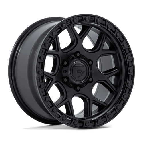 Fuel Offroad FC908 PUMA Matte Black W/ Gloss Black Lip 17x9 +1 6x135mm 87.1mm - Wheelwiz