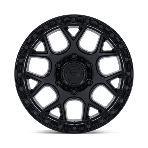 Fuel Offroad FC908 PUMA Matte Black W/ Gloss Black Lip 17x9 -12 5x127mm 71.5mm