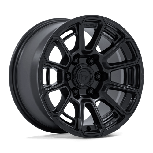 Fuel Offroad FC910 FOXHOUND Blackout 17x9 +1 6x139.7mm 106.1mm - Wheelwiz