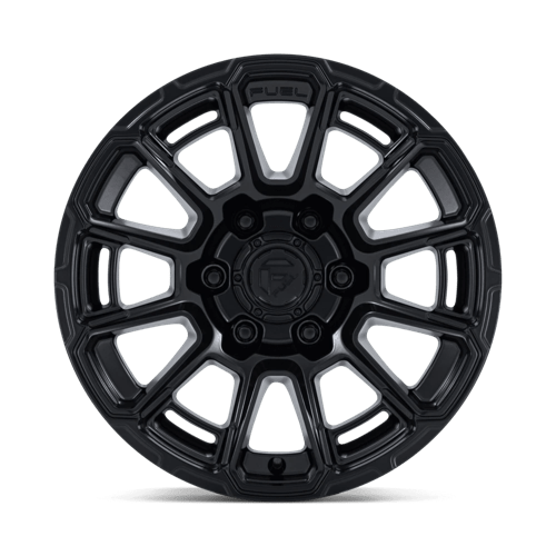 Fuel Offroad FC910 FOXHOUND Blackout 17x9 +1 6x139.7mm 106.1mm - Wheelwiz